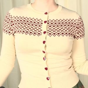 Trail of Hearts Cardigan
